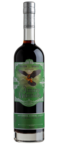 Falcon Spirits Amaro Aplomado Artichoke Herbal Liqueur 750 ML