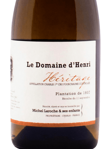 Le Domaine d' Henri Domaine Héritage Chablis Premier Cru