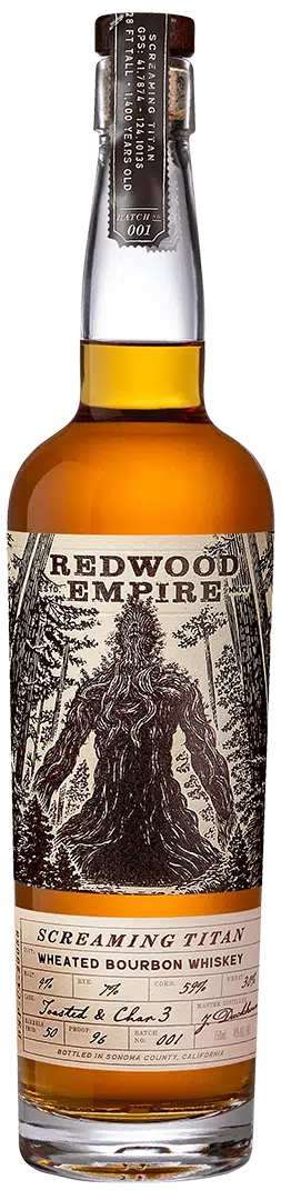 Redwood Empire 'Screaming Titan' Wheated Bourbon Whiskey 750 ML