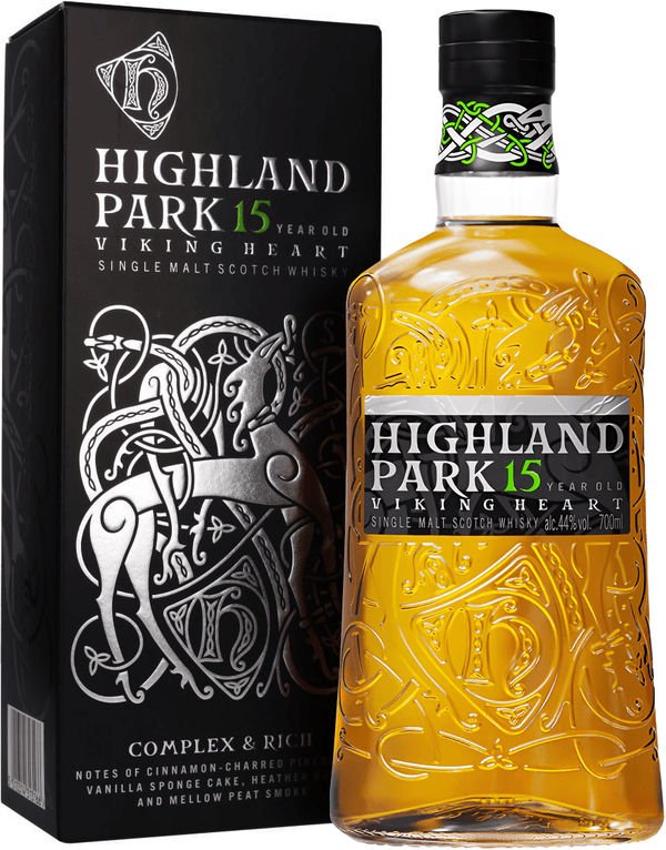 Highland Park 15 Year Old Viking Heart Single Malt Scotch Whiskey 700ml