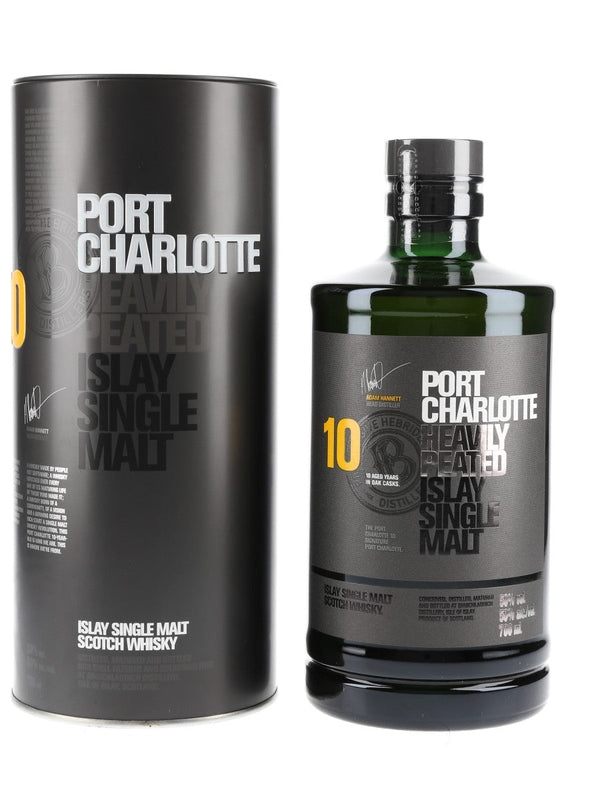 Bruichladdich Port Charlotte Islay Single Malt 10 Year old Scotland 750ml