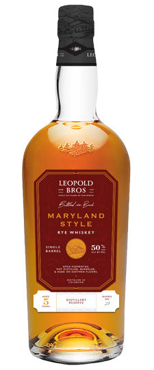 Leopold Bros. Maryland Style Rye Whiskey 750ml