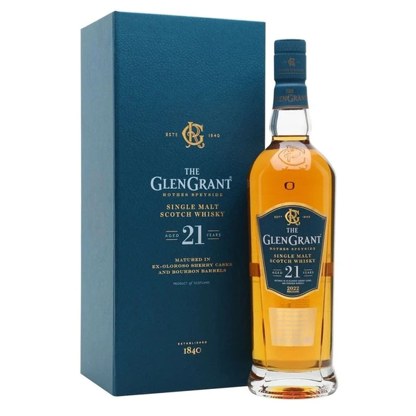The GlenGrant 21 Year Single Malt Whisky 750 ML