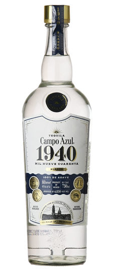 Campo Azul 1940 Blanco Tequila 750ml