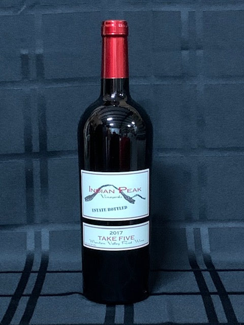 Indian Peak Take Five 2017 Red Blend  MantonValley 750 ml