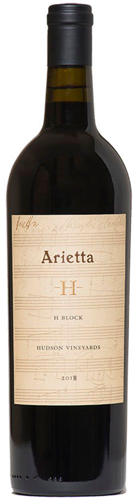 Arietta H Block Hudson Vineyards Red Blend 2018 750ml