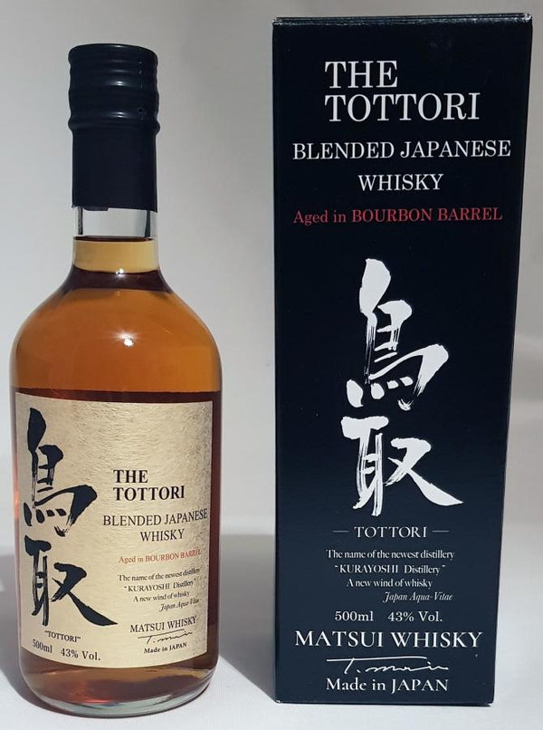 The Tottori ex Bourbon Barrel 86 Blended Whisky 700ml