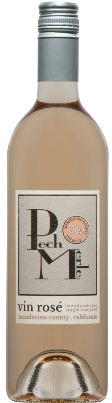 Pech Merle Vin Rose Mendocino County 2022 750ml