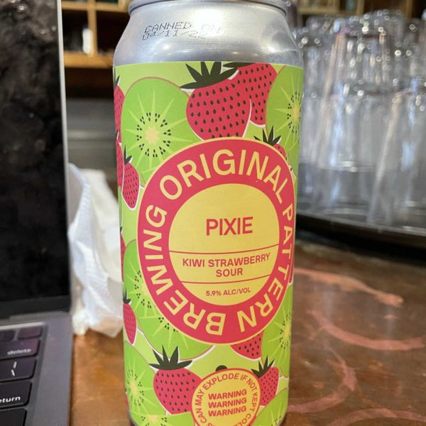 Original Pattern Pixie Kiwi Strawberry Sour Single 16oz cans