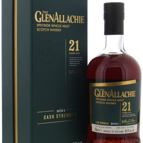 The GlenAllachie 21 Years Btach No.5 Single Malt 700ML – Ludwig