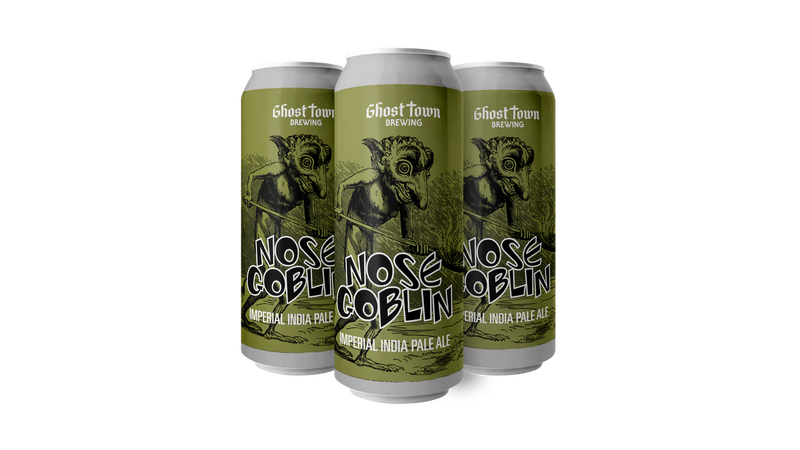 Ghost Town Brewing Nose Goblin DIPA Single 16oz can
