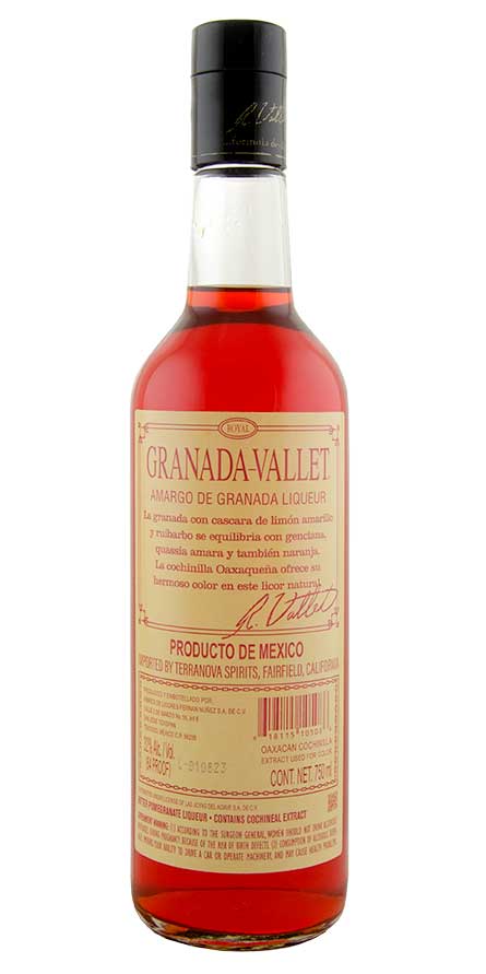 Granada-Vallet Apertivo Liqueur 750ml