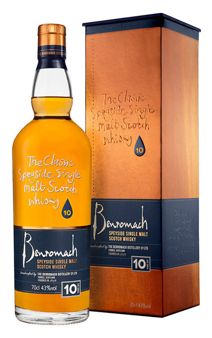 benromach speyside single malt 10yr scotch 750ml