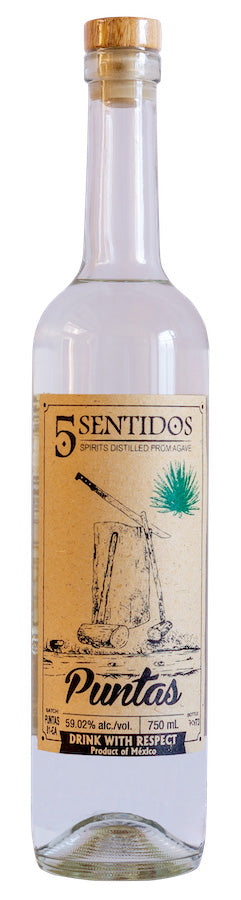 5 Sentidos Puntas Tio Tello Mezcal 750 ML