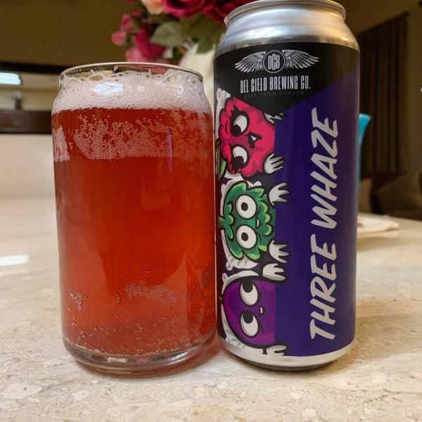 Del Cielo Brewing Three Whaze Boysenberry Passion Fruit Sour Single 16oz can