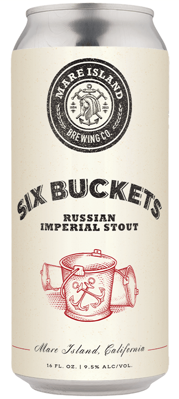 Mare Island Brewing Six Buckets Imperial Stout Single 16oz can
