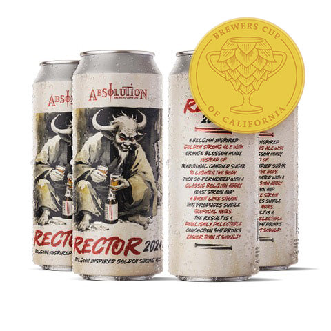 Absolution Brewing Rector Belgian Golden Ale Single 16oz can