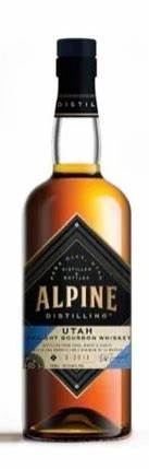 Alpine Utah Straight Bourbon Whiskey 750 ML