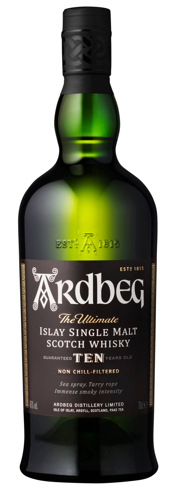 Ardbeg 'Ten' Islay Single Malt Scotch Whisky 10 Years 750 ML