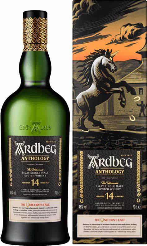 Ardbeg Anthology 'The Unicorn's Tale' 14 Year Old Single Malt Scotch Whisky 750 ML