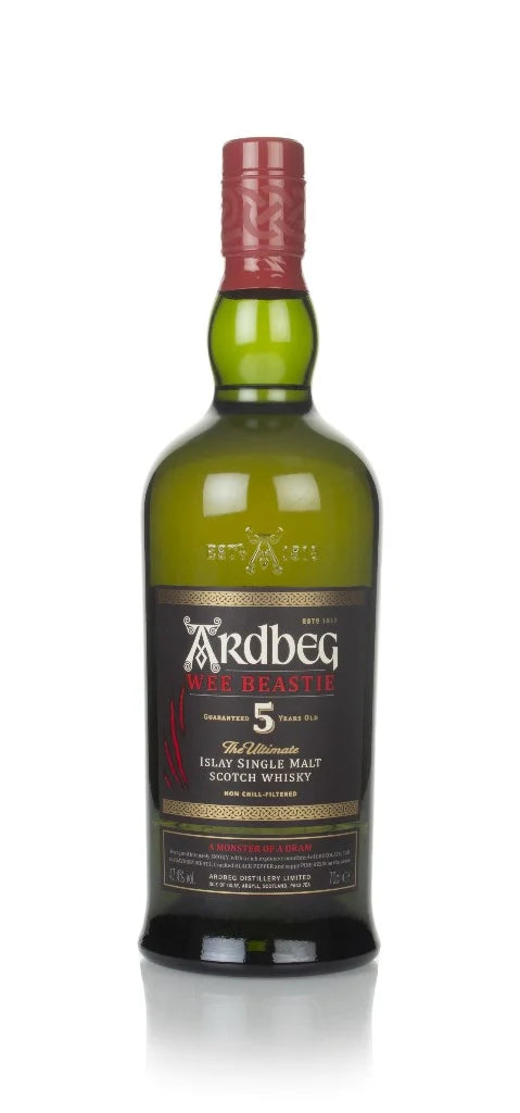 Ardbeg 'Wee Beastie' Islay Single Malt Scotch Whisky 5 Years 750 ML