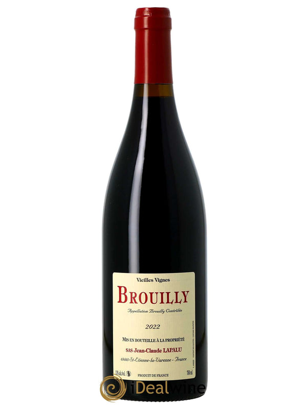 Brouilly Vieiles Vignes Jean-Claude Lapalu Beaujolais 2022 750ml