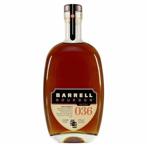 Barrell Bourbon Batch 036 Cask Strength Bourbon Whiskey 750 ML