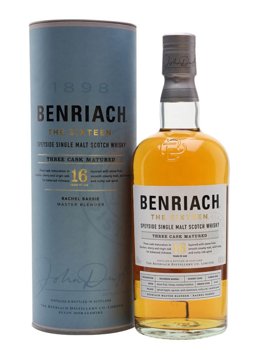 Benriach Speyside Single Malt Whisky 16 Years 750 ML
