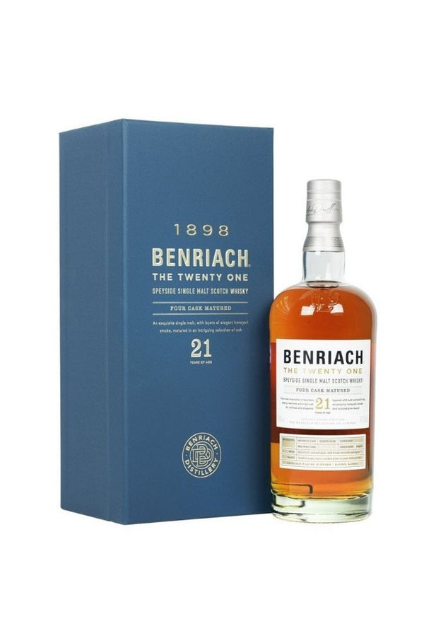 Benriach Speyside Single Malt Scotch Whisky 21 Years 750 ML