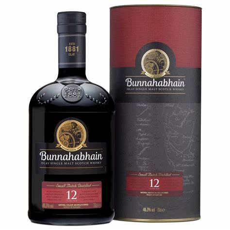 Bunnahabhain Small Batch Islay Single Malt Scotch 12 Years 750 ML