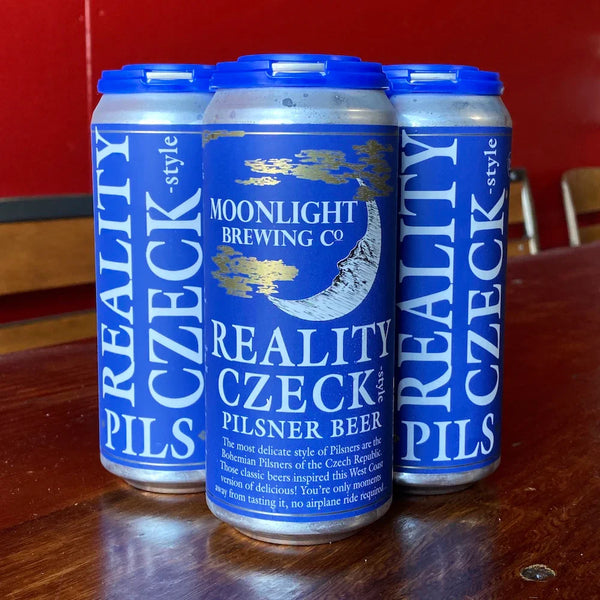 Moonlight Reality Czeck Pilsner 4pk 16oz cans