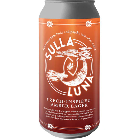 Moonlight Brewing Sulla Luna Czech Inspired Amber Lager 4pk 16oz cans