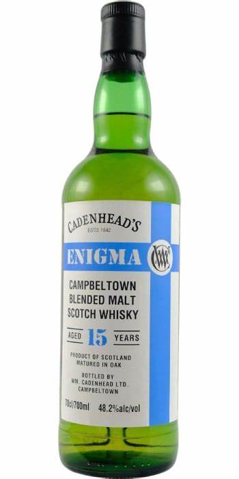 WM Cadenhead's Enigma Campbeltown Blended Malt Scotch 15 Years 700 ML