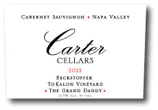 Carter Cellars Beckstoffer to Kalon "The Grand Daddy" Cabernet Sauvignon 2022 750 ML