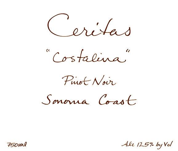 Ceritas 'Costalina' Pinot Noir 2022 750 ML