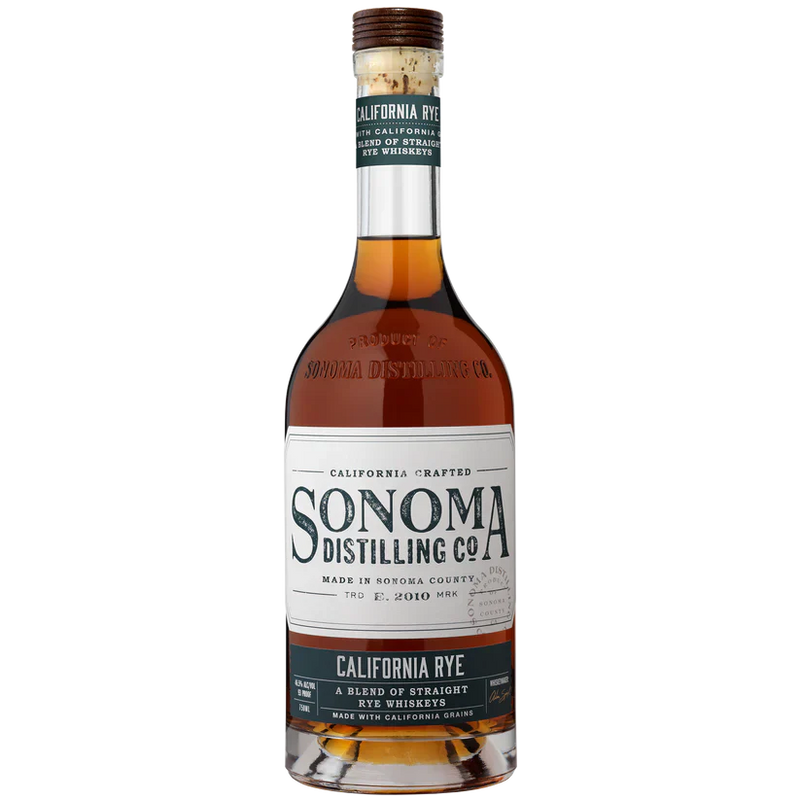 Sonoma Distilling Co California Rye Whiskey