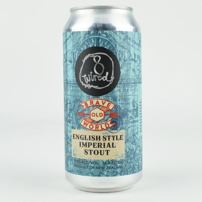 8 Wired Brave new World English Imperial Stout Single 16oz can