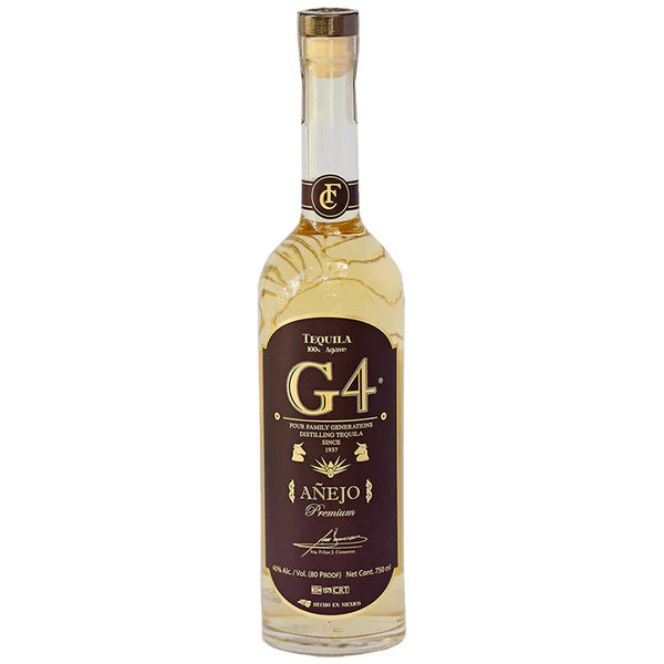 G4 Tequila Anejo 750ml