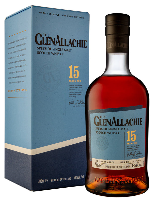 GlenAllachie Speyside Scotch Whisky 15 Years 700 ML