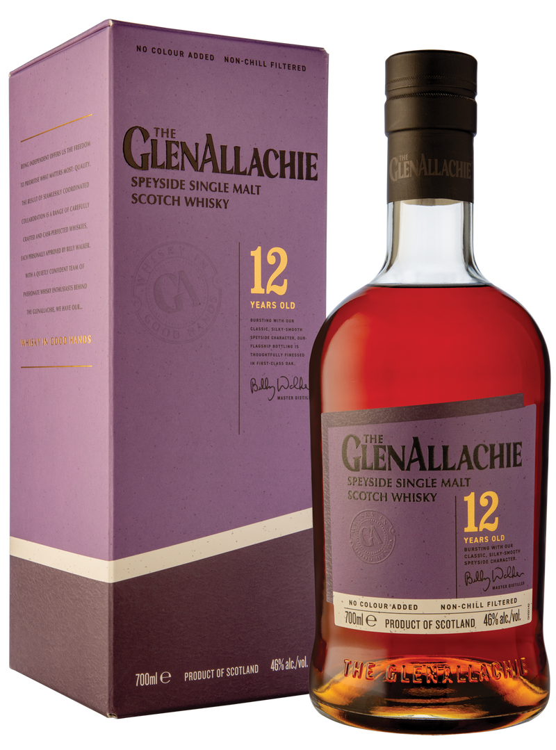 The GlenAllachie 12 Years Single Malt Scotch Whisky 700 ML The GlenAllachie 12 Years Single Malt Scotch Whisky 700 ML