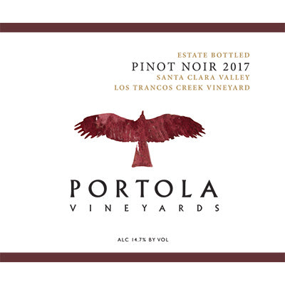 Portola Vineyards Estate Pinot Noir 2017 750 ML