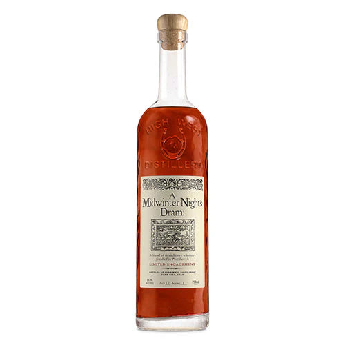 High West A Midwinter Nights Dram Straight Rye Whiskey Act #12 750ml