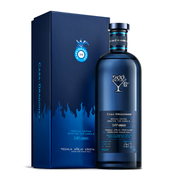 Casa Dragones Karol G '200 Copas' Cristalino Tequila 750ml