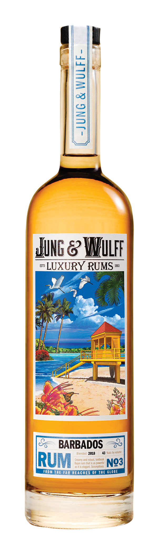 Jung & Wulff No. 3 Barbados Rum 750 ML