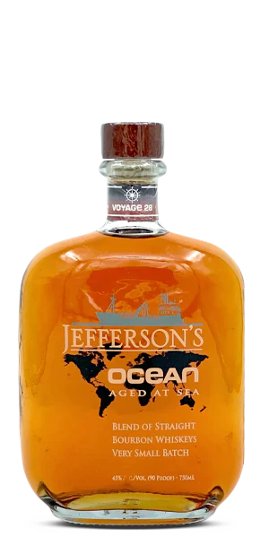 Jefferson;s Ocean Aged at Sea Voyage 28 Blend of Bourbon 750 ML