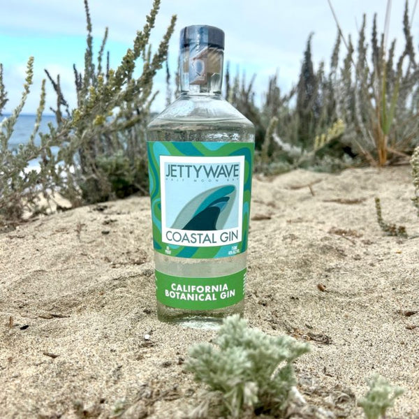Jettywave Coastal Gin Half Moon Bay California Botanical Gin 750ml
