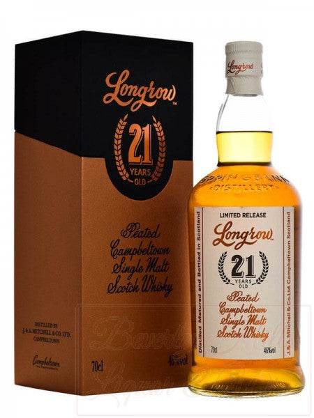 Longrow Peated Campbeltown Single Malt Scotch 21 Years 700 ML