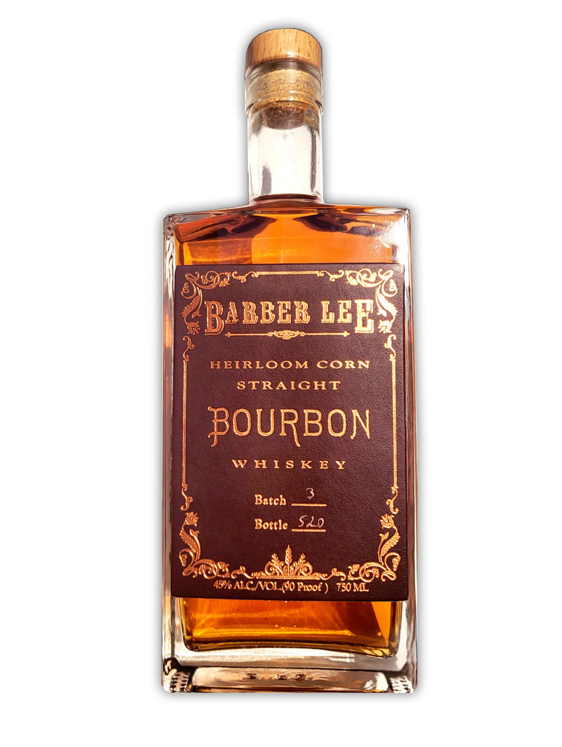 Barber Lee Heirloom Batch 4 Corn Bourbon Whiskey 750 ML