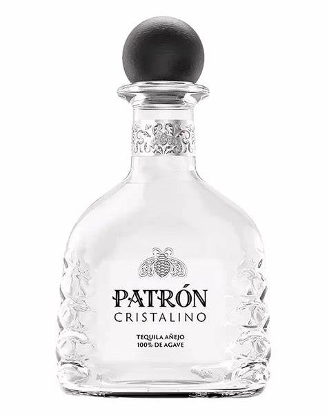 Patron Cristalino Añejo  Tequila 750 ML