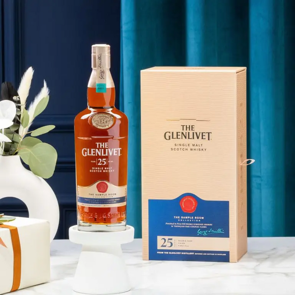 The Glenlivet 'The Sample Room Collection' 25 Year Old Single Malt Scotch Whisky 750 ML